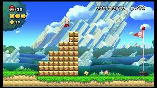 New Super Mario Bros. U Deluxe - Eichenhain-2 Schiefes Bergwerk-Geheimer Ausgang