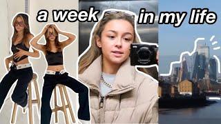 productive weekly vlog | new nails, opening packages, photoshoots & more