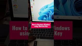 shortcut key for minimize and maximize all open windows #shorts #shortcut #windowstips