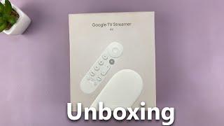 Google TV Streamer 4K Unboxing