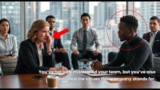 Undercover CEO Exposes Racist Manager in Epic Office Showdown What Happens Will Leave You Speechless