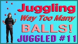 Juggling 8 Balls, Triangles, and more on JUGGLED #11