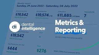 Dental Intelligence Metrics & Reporting