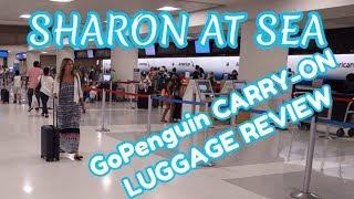 GoPenguin CARRY-ON LUGGAGE REVIEW | SHARON AT SEA