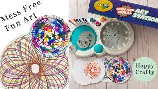 FUN Crayola Spin & Spiral Art Station