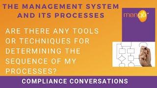 QHSE Management Systems - Are there tools or techniques for determining the sequence of processes?