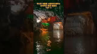 무더운 여름을 시원하게 해주는 이색적인 동굴여행지 TOP 11 #국내여행 #travel #여행지 #여행지추천 #여행 #대한민국 #추천