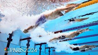 Exciting three-way finish in men's 4x200 freestyle comes down to wire at Worlds | NBC Sports