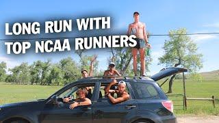 Long Run with Top NCAA Runners