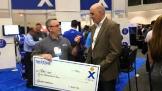 Traci.Net Receives $5,000 Check from Nextiva