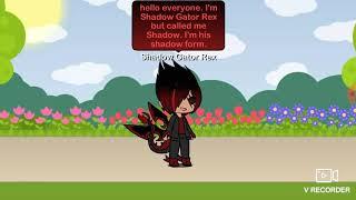 Meet my darkness friend, Shadow Gator Rex/Shadow (read descriptive)