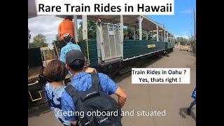 Train rides from EWA to Ko Olina and back,  Oahu, Hawaii (Wed, 4 -13 -2022)