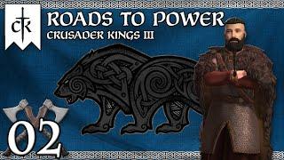 Let's Play Crusader Kings 3 III Roads to Power | CK3 Landless Gameplay Ep. 2: Burning the Holy Tree