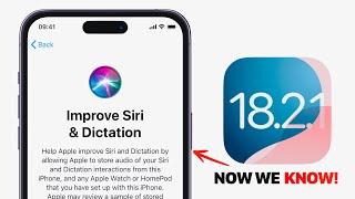 iOS 18.2.1 & Apple Privacy Lawsuit - Now We Know!