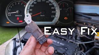 Watch this If check engine light on and Hold Flashing/replace camshaft position sensor on Chevrolet