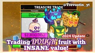 [NEW VALUE] What people Trade for DOUGH fruit in Blox Fruits 2024 updateoffers with rating!