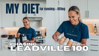 WHAT I EAT IN A DAY : Chasing Leadville 100 - 2 Weeks Out