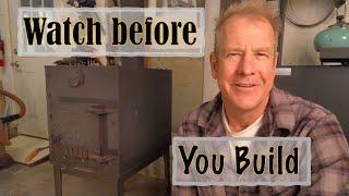 DIY Wood Burning Heater after 17 years of use, Baffle repair