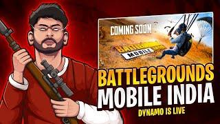 BATTLEGROUNDS MOBILE INDIA | DYNAMO GAMING LIVE