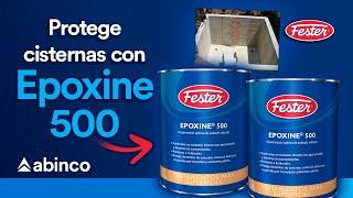 ¿Cómo proteger mi cisterna de concreto? - Fester Epoxine 500