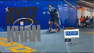 Intense Showdown: Ahsan Ayaz vs. Asim Khan | Epic Squash Battle