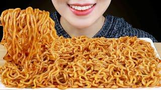 ASMR Habanero Lime Buldak Fire Noodles Eating Sounds | MINEE EATS