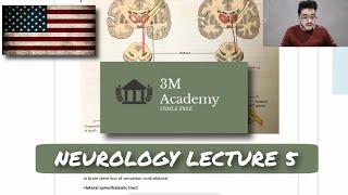 3M ACADEMY | USMLE STEP 1 | Neurology lecture 5 "sensory & motor tracts of spinal cord"