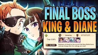 *GLOBAL PLAYERS* Top 5% 10000+ Points High Score Guide! Final Boss King Diane Guide! 7DS Grand Cross