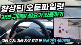 테슬라 450만원 옵션 향상된 오토파일럿 이 영상 보고 구매를 결정하세요 #tesla #model3