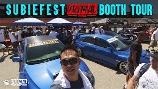 Subiefest PRIMAL DRIVEN Booth Tour - Subaru Fans - SmurfinWRX Vlog