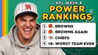 Our Week 8 POWER RANKINGS