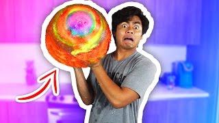 DIY How To Make GIANT BOUNCY BALL!