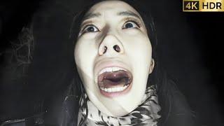 The girl was possessed by an evil spirit and her body gradually began to twist!