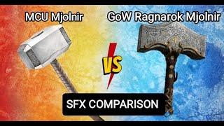 Mjolnir Sound : MCU Vs God of War Ragnarok | SFX Comparison