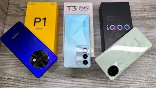 Iqoo Z9s 5g vs Vivo T3 5g vs Realme P1 Speed 5g - Flipkart Sale Discount | Gaming Processor 