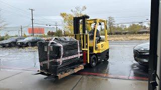 A pallet of Power ️ more SMD amps just arrived lets open it 