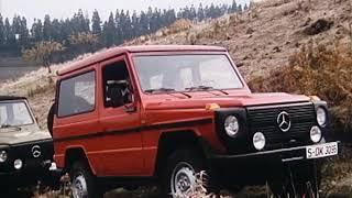 Werbefilm G-Klasse 1979 - Der Mercedes-Benz Geländewagen - die Antwort auf alle Ansprüche