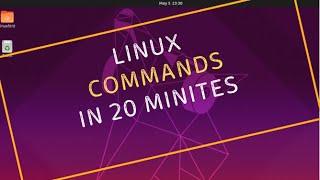 Linux Commands -- Clear Linux Basics in 20 Minutes