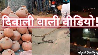 Diwali Celebration | Snake Trap | Vlog | Piyush Upadhyay