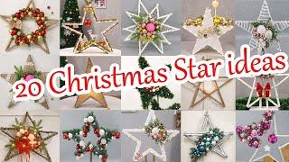 20 Easy DIY Christmas star decorations Ideas at Home 2024