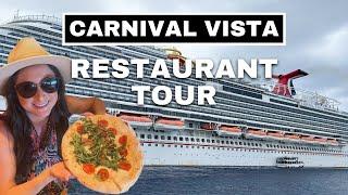 Carnival Cruise Food Tour: Free and Specialty Restaurants for Cruisers on Carnival Vista