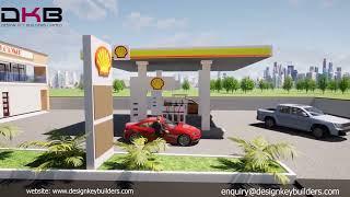 Our Ultimate, Beautiful, Spacious, Proposed 1 Tier Petrol Station| Design Key Builders Limited