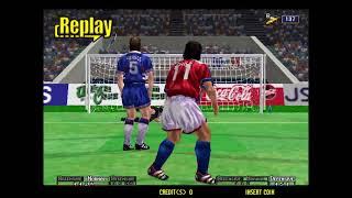 VIRTUA STRIKER 2 VERSION 2000 – 2000 arcade retrogame longplay , Chile Playthrough