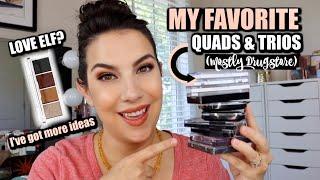 MY FAVORITE Eyeshadow Quads & Trios (Nothing over $15)