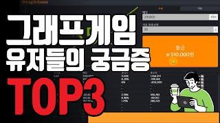 그래프게임 유저들이 궁굼해 하는 질문TOP3 #그래프게임 #그래프게임해킹픽