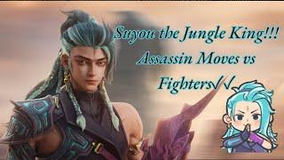 Suyou the Jungle King  | Assassin Moves vs Fighters  | MLBB Epic Gameplay!