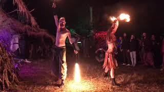 Igor & Anastasia fire performance Chillout Planet Festival 2018