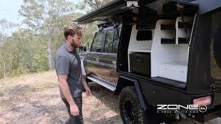 Z UEV by ZONE RV; Epic touring solutions Landcruiser 79 with Enerdrive Power system