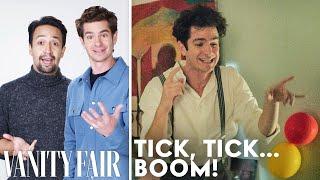 Andrew Garfield & Lin-Manuel Miranda Break Down 'tick, tick...Boom!'s' Party Scene | Vanity Fair