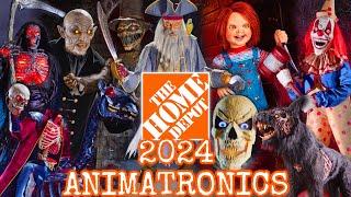 Home Depot Halloween 2024 ANIMATRONICS in ACTION